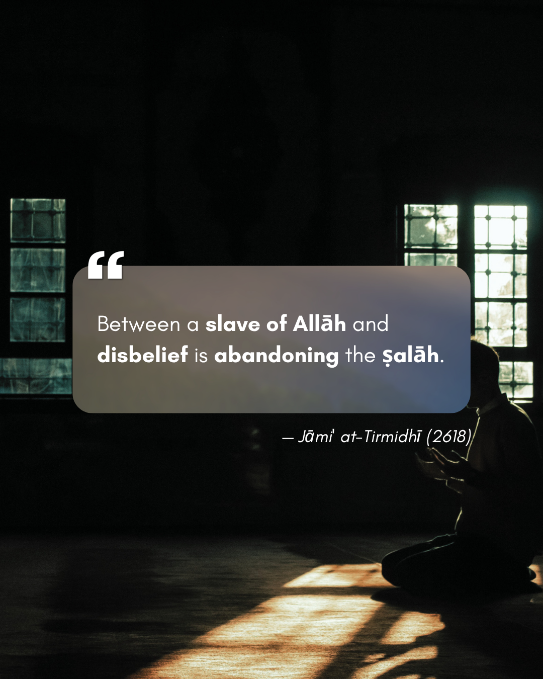The Covenant of Ṣalāh